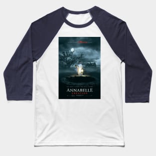 Annabelle Creation Movie Poster Baseball T-Shirt